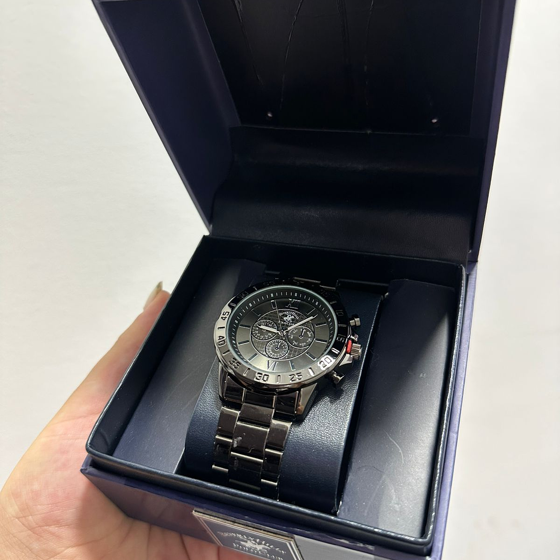 Reloj Polo Negro 1