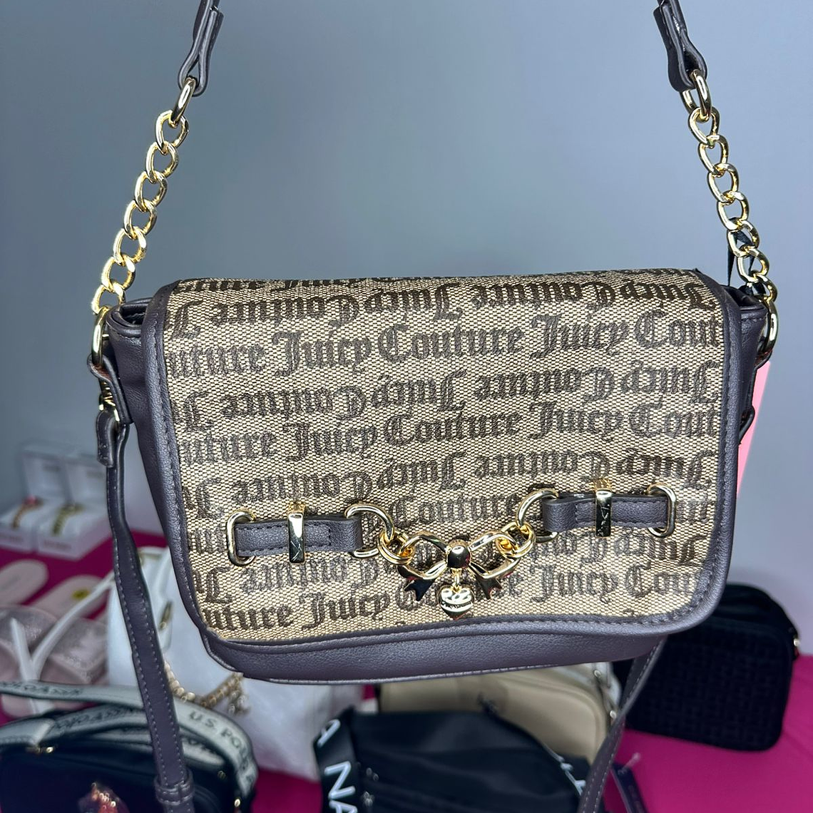 Crossbody JUICY COUTURE Café 2