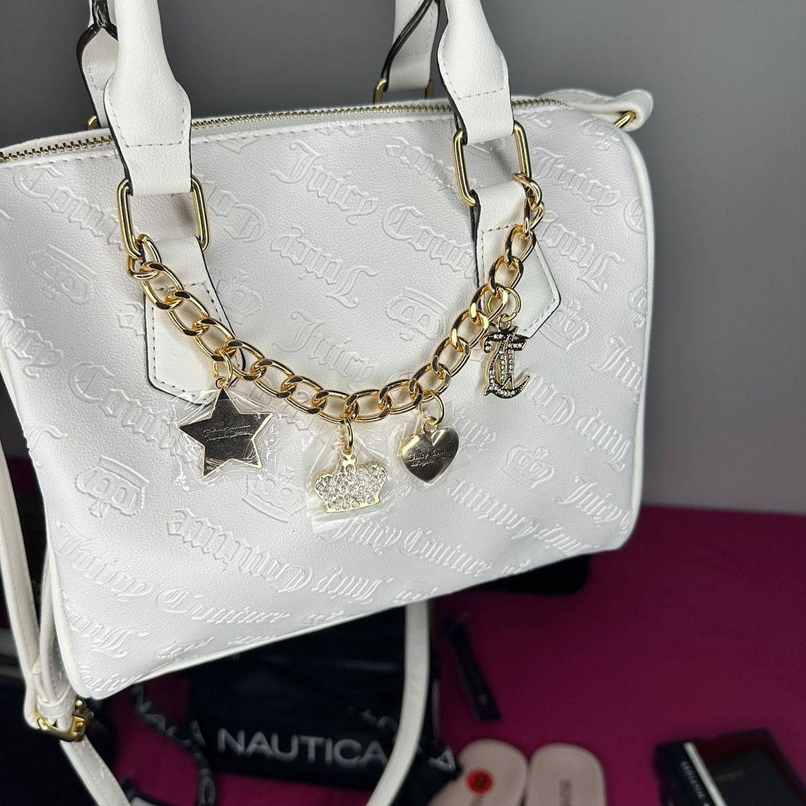 Mini Tote JUICY COUTURE Blanco  1
