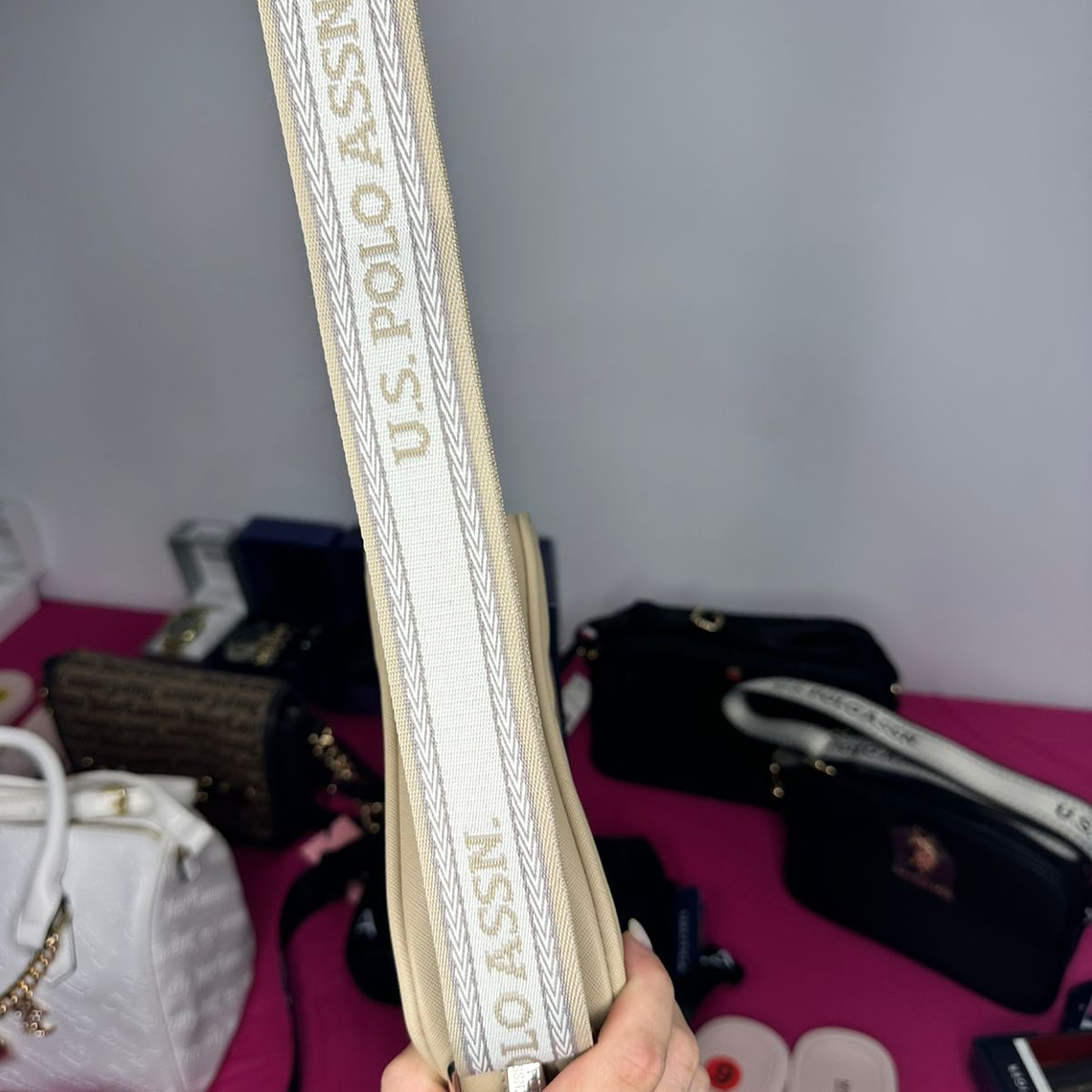 Crossbody POLO Nude  2