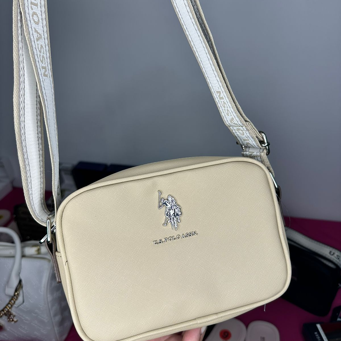 Crossbody POLO Nude  1