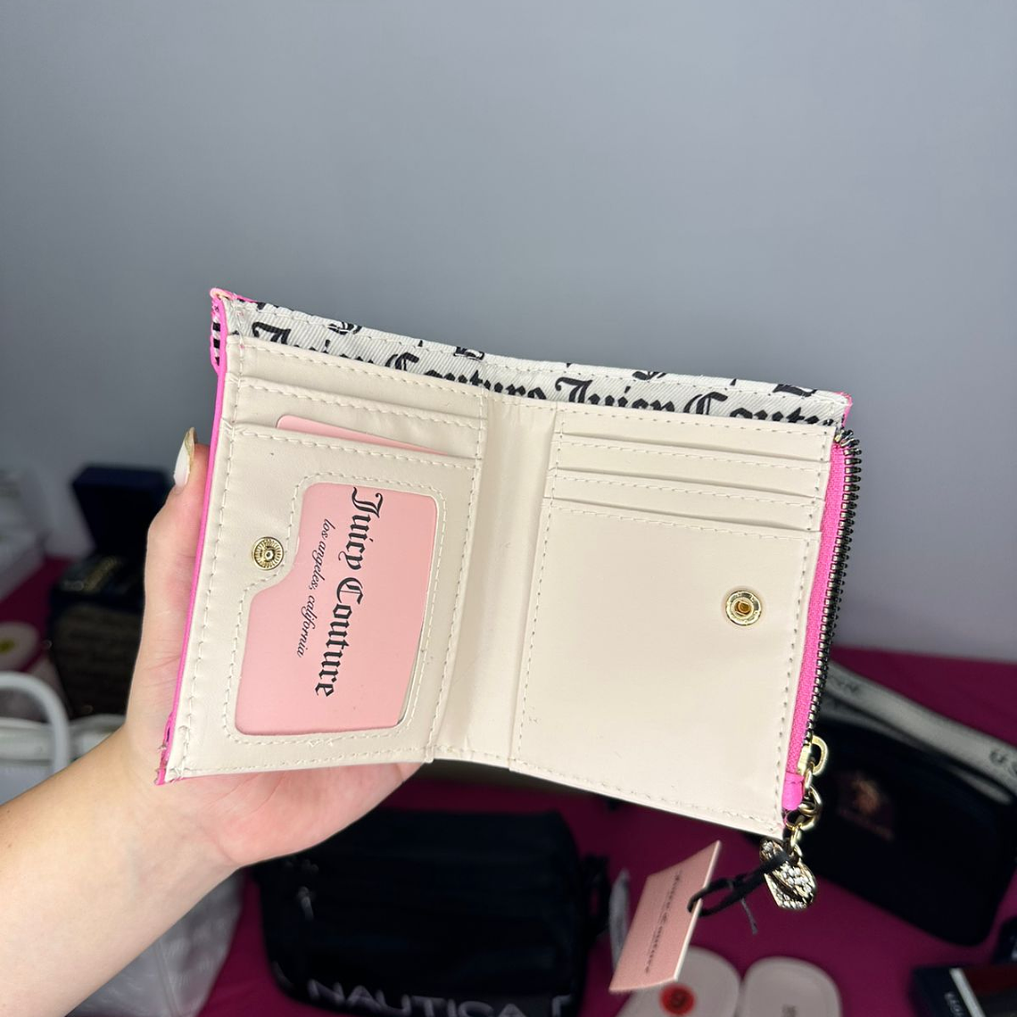 Tarjetero JUICY COUTURE Fucsia  2