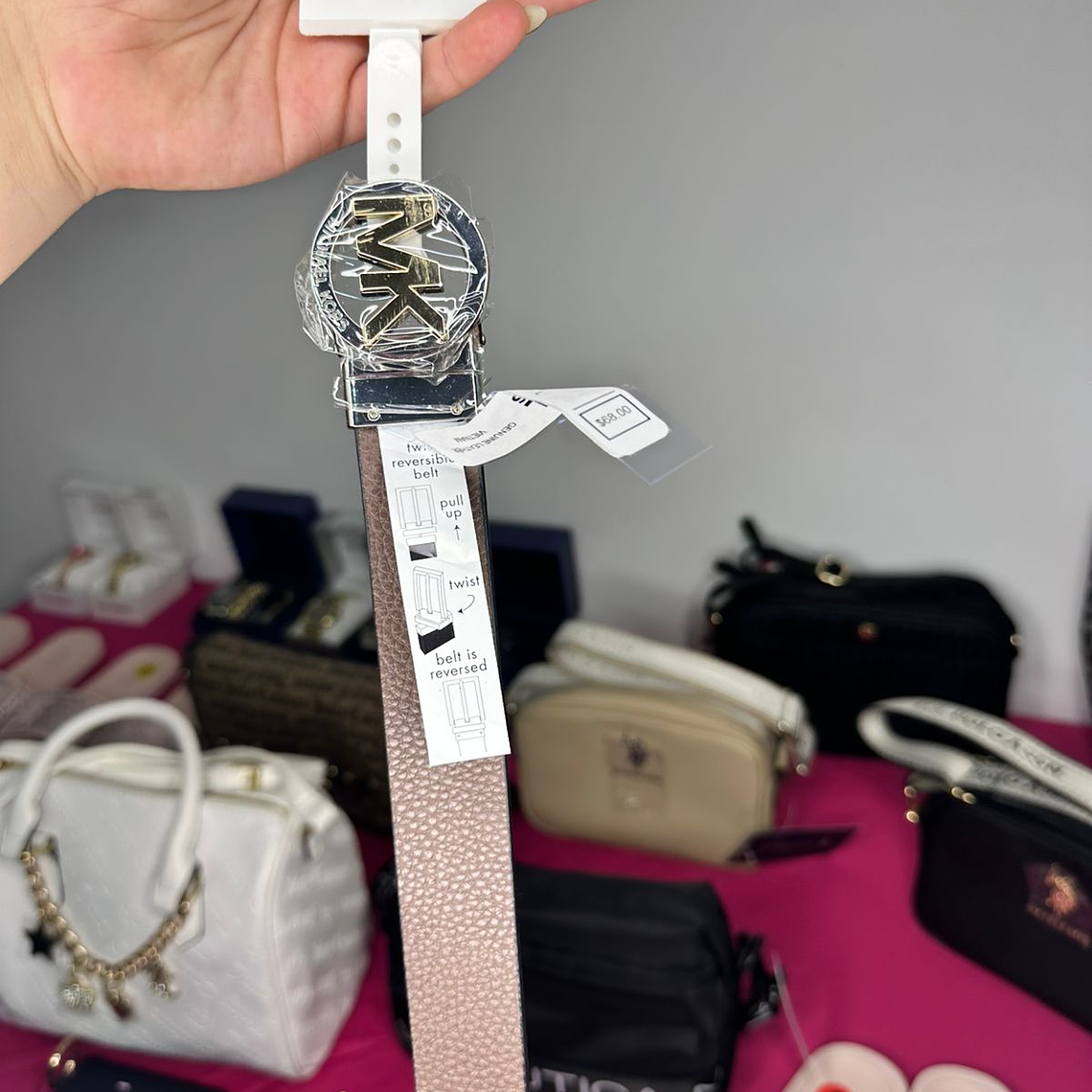 Cinturón MICHAEL KORS REVERSIBLE Mujer  2