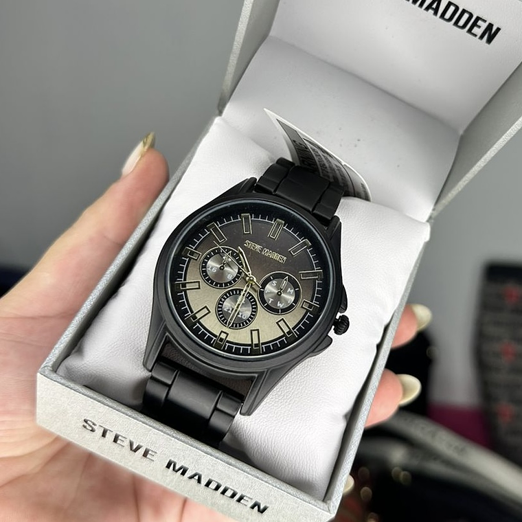 Reloj STEVE MADDEN Negro  Hombre  1