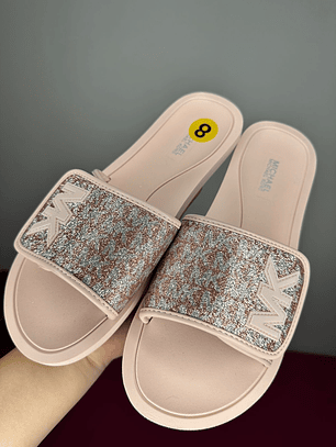Sandalias MICHAEL KORS Rosa con plateado 