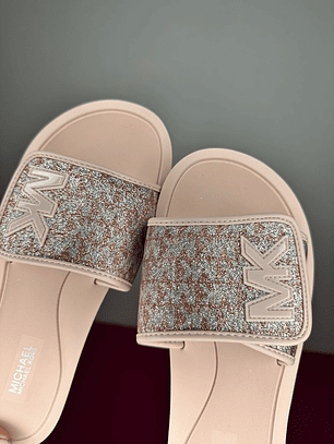 Sandalias MICHAEL KORS Rosa con plateado 