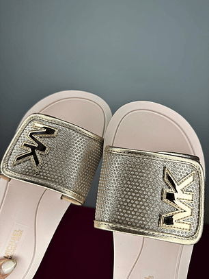 Sandalias MICHAEL KORS Rosa con Dorado 