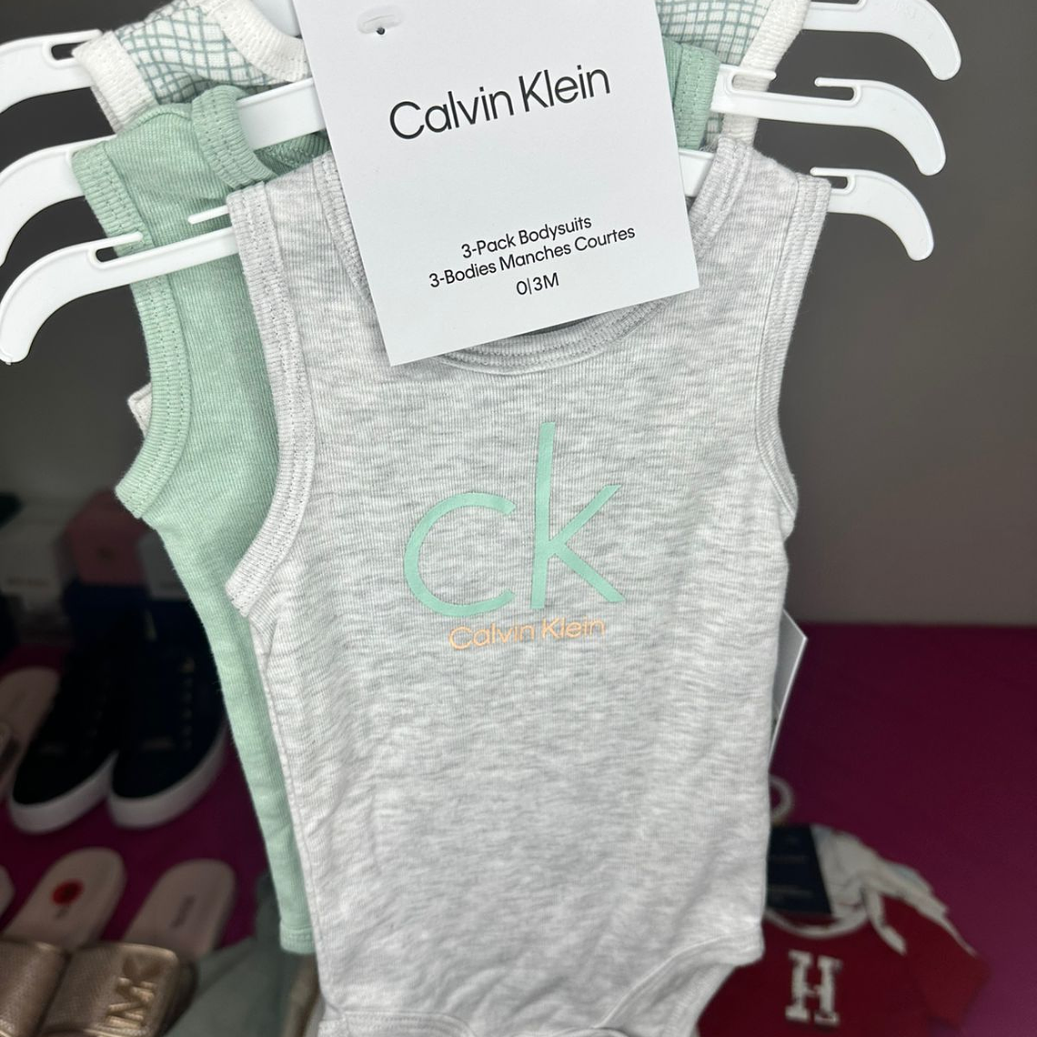 Pack Body Calvin Klein Niña  1