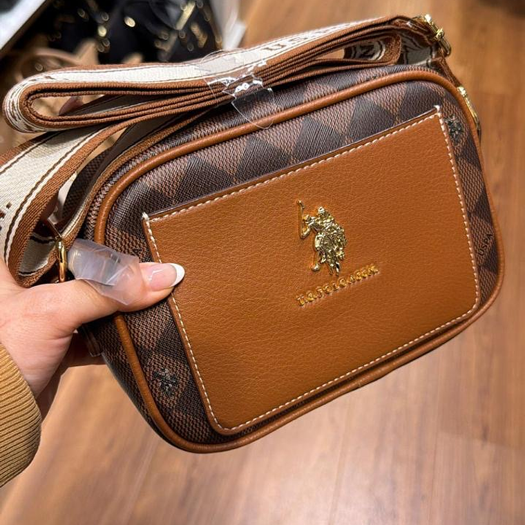 Crossbody Polo Café  1