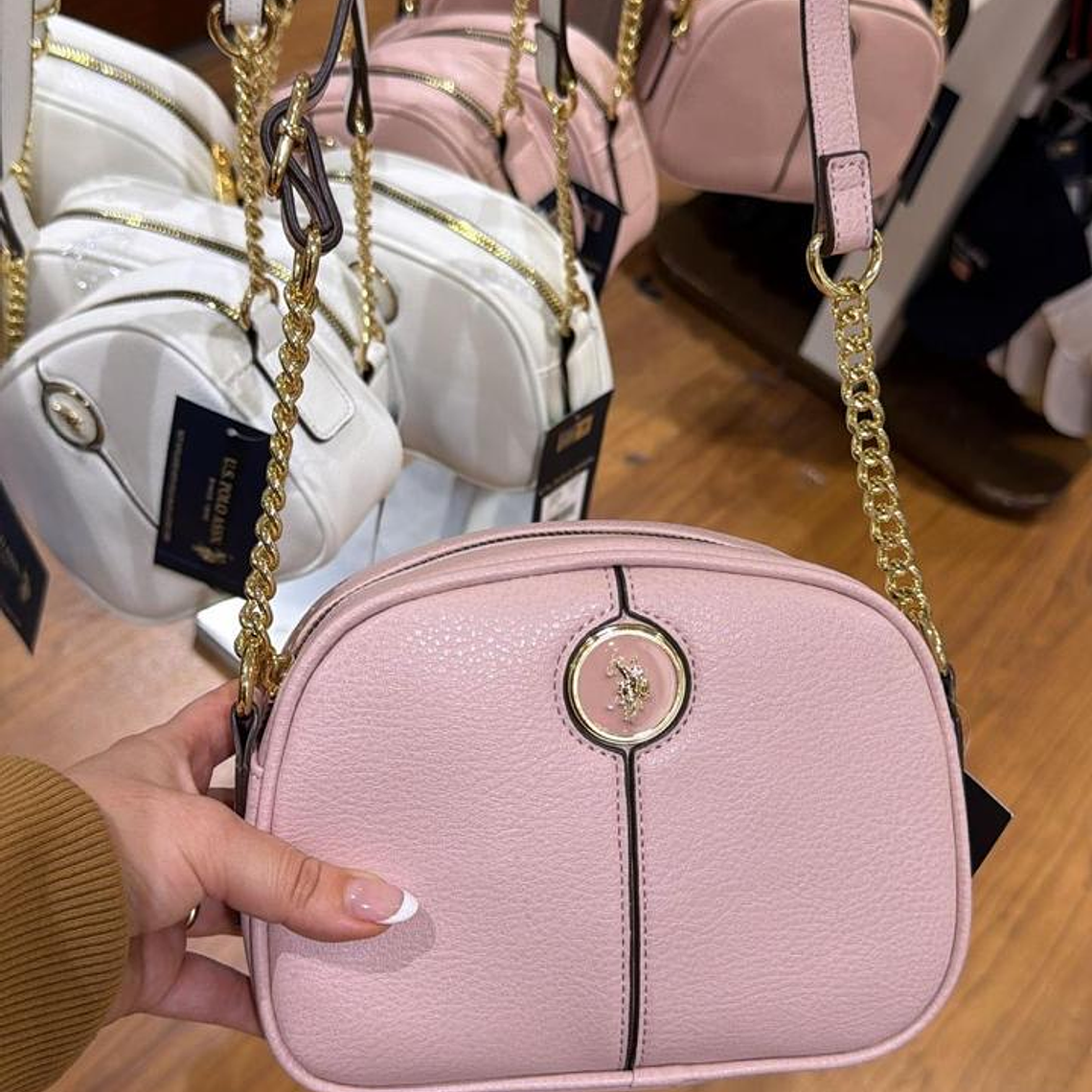 Crossbody Polo Rosa  1