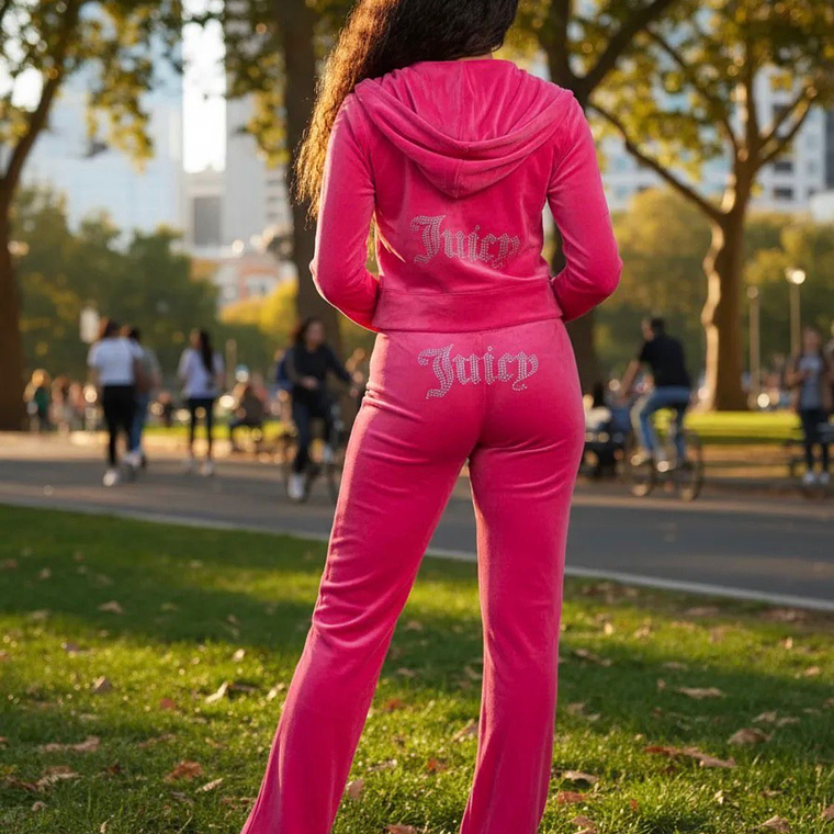 Conjunto JUICY COUTURE Fucsia  1