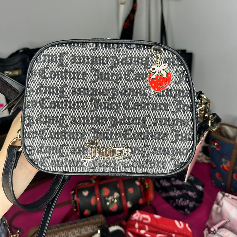 Crossbody Juicy Couture Gris Fresa  1