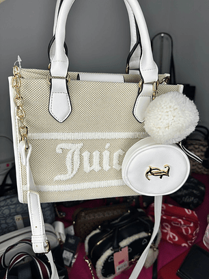 Mini tote Juicy Couture Nude