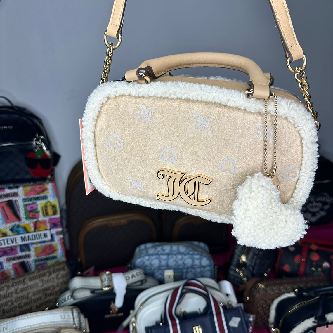 Crossbody Juicy Couture Beige Chiporro  1