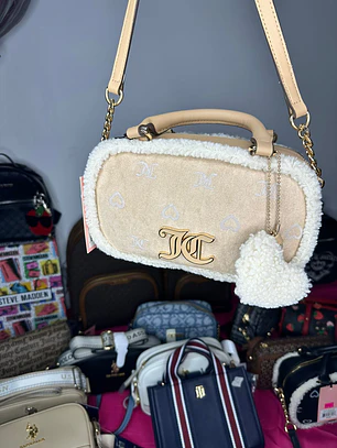 Crossbody Juicy Couture Beige Chiporro 