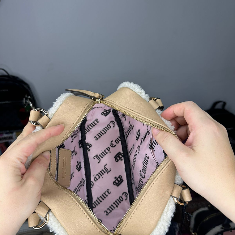 Crossbody Juicy Couture Beige Chiporro  3