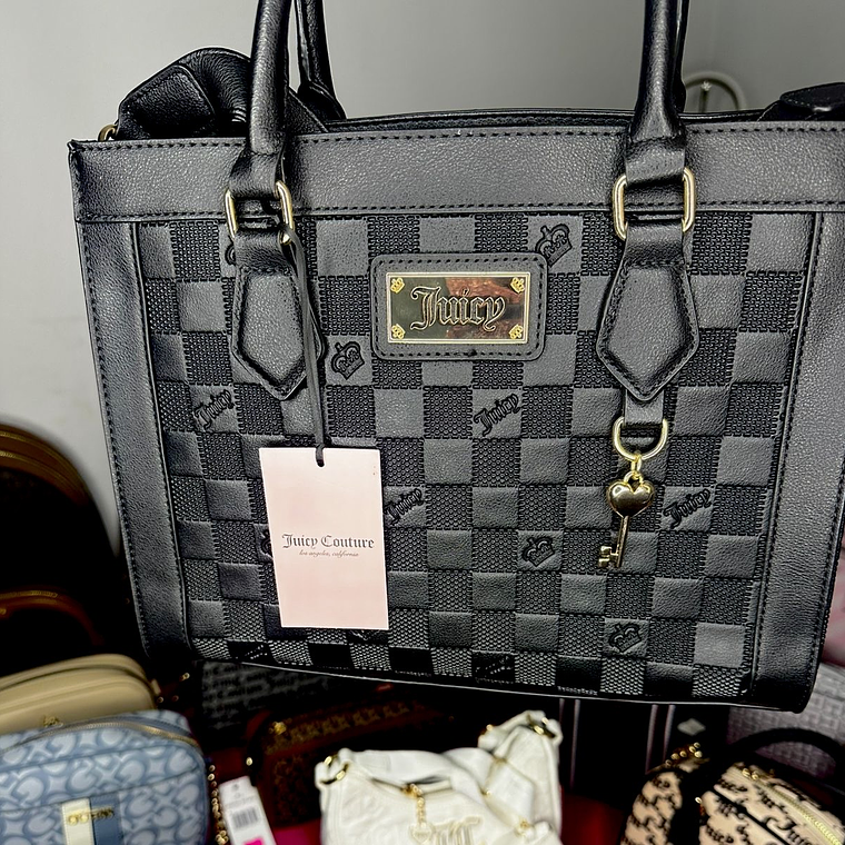 Tote Mediano Juicy Couture Negro  1
