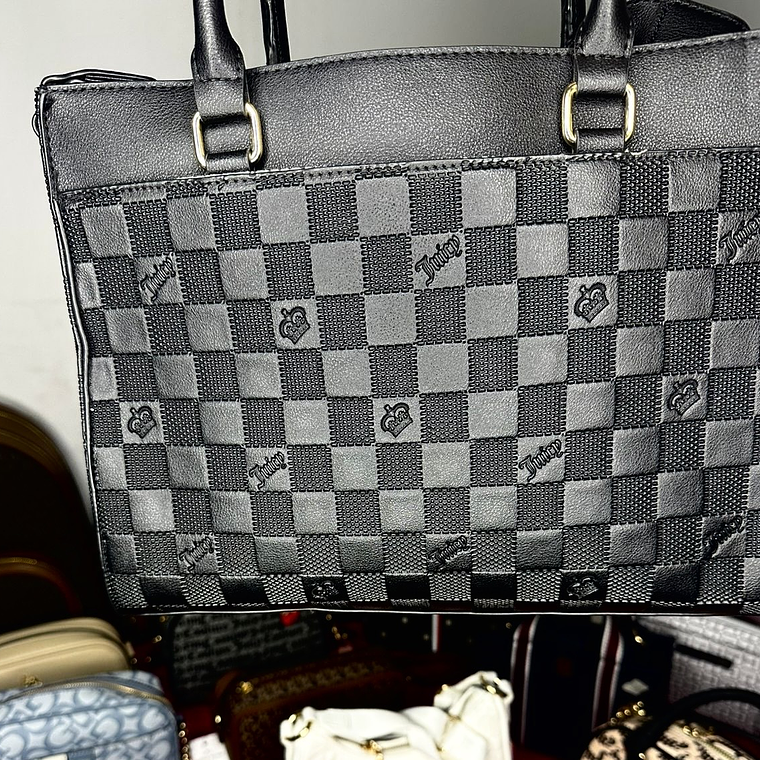 Tote Mediano Juicy Couture Negro  2