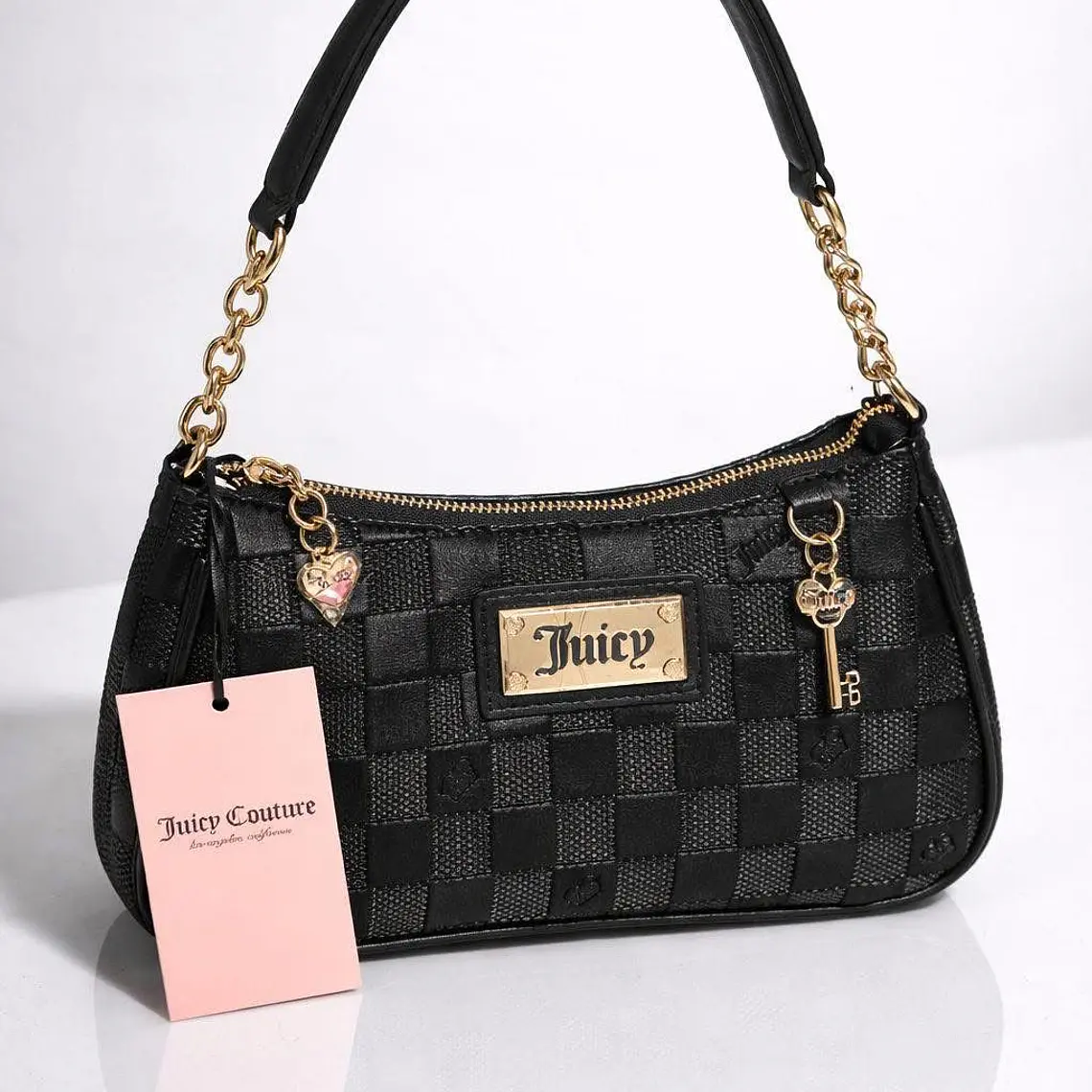 Cartera de hombro Juicy Couture Negro  1