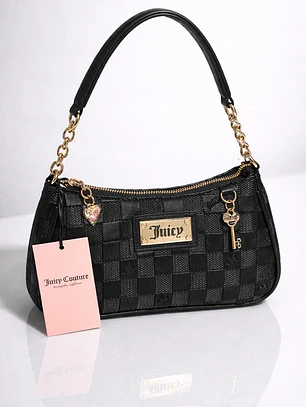 Cartera de hombro Juicy Couture Negro 
