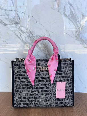 Tote Mediano Juicy Couture Gris Paño