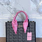 Tote Mediano Juicy Couture Gris Paño - Miniatura 1