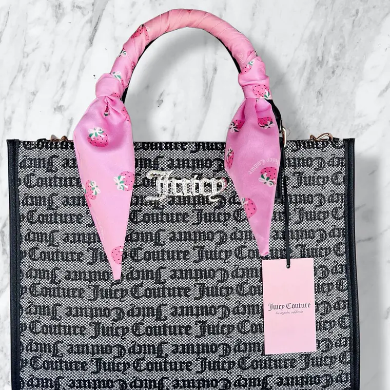 Tote Mediano Juicy Couture Gris Paño 3