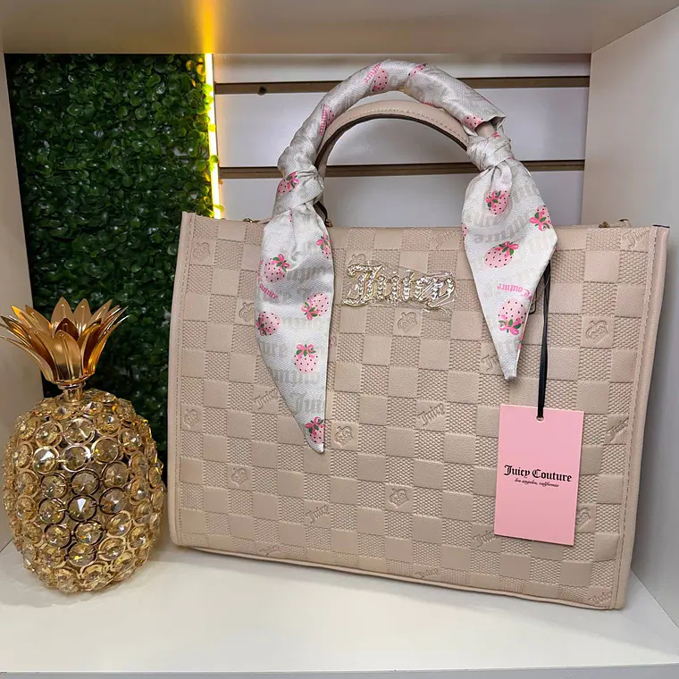 Tote Mediano Juicy Couture Nude  1