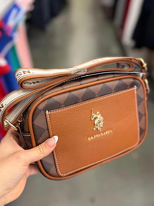 Crossbody Polo Café 