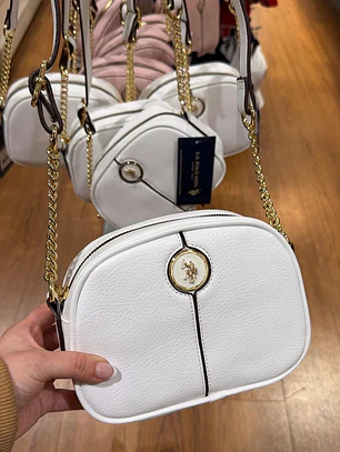 Crossbody Polo Blanco 