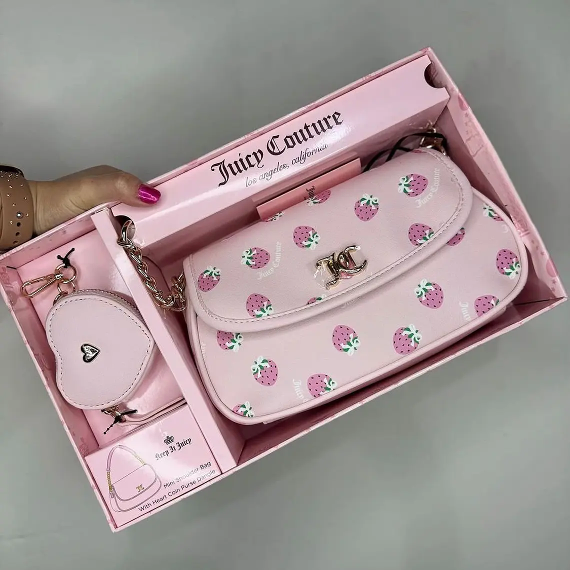 Set Juicy Couture Rosa Fresa 🍓  1