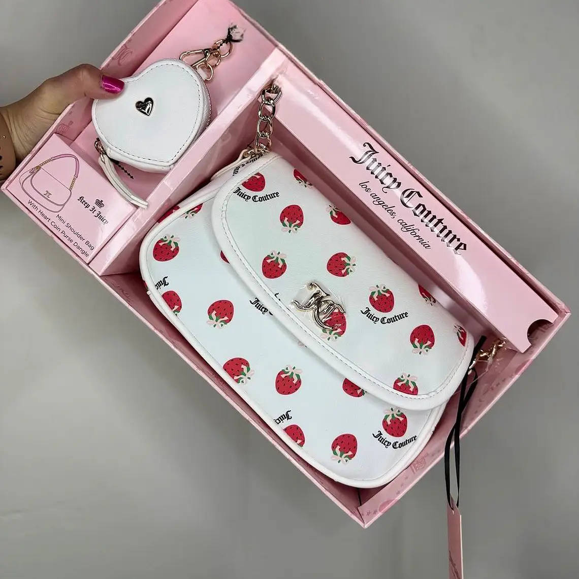 Set Juicy Couture Blanco Fresa 🍓  1