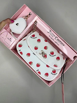 Set Juicy Couture Blanco Fresa 🍓 
