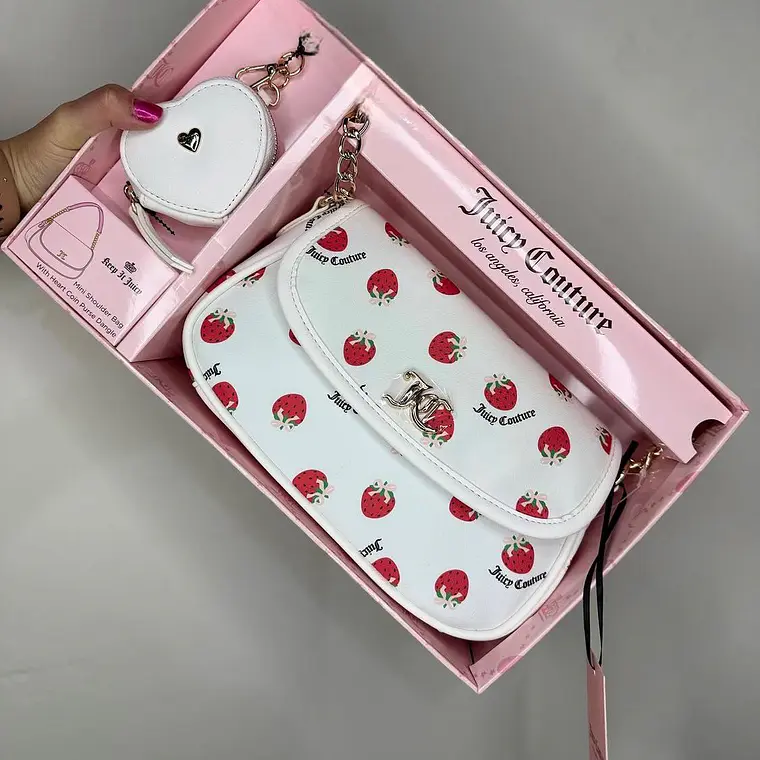 Set Juicy Couture Blanco Fresa 🍓  1