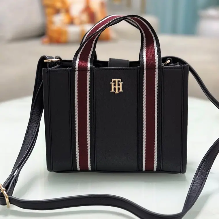 Mini tote Tommy Hilfiger Azul 4