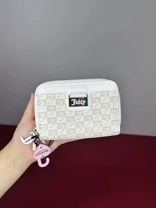 Billetera Juicy Couture Blanca 