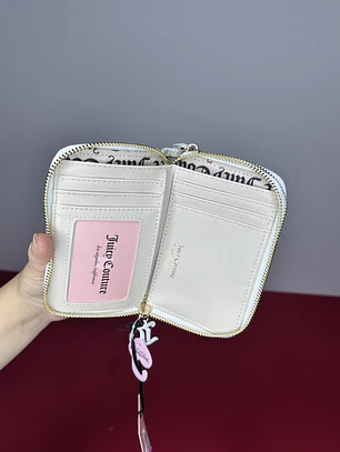 Billetera Juicy Couture Blanca 