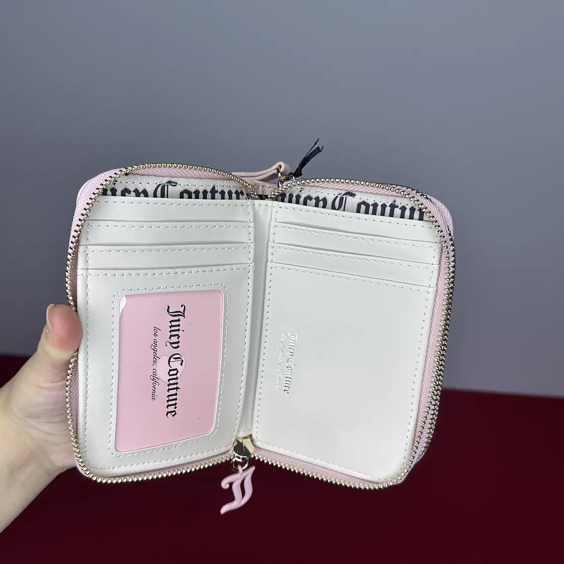 Billetera Juicy Couture Rosada  2