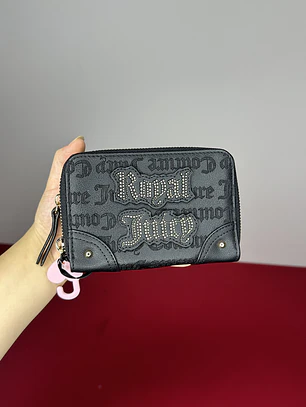 Billetera Juicy Couture Negra