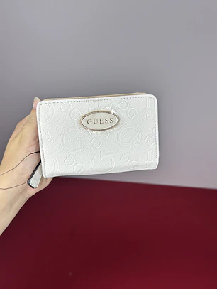 Billetera Guess Blanca 