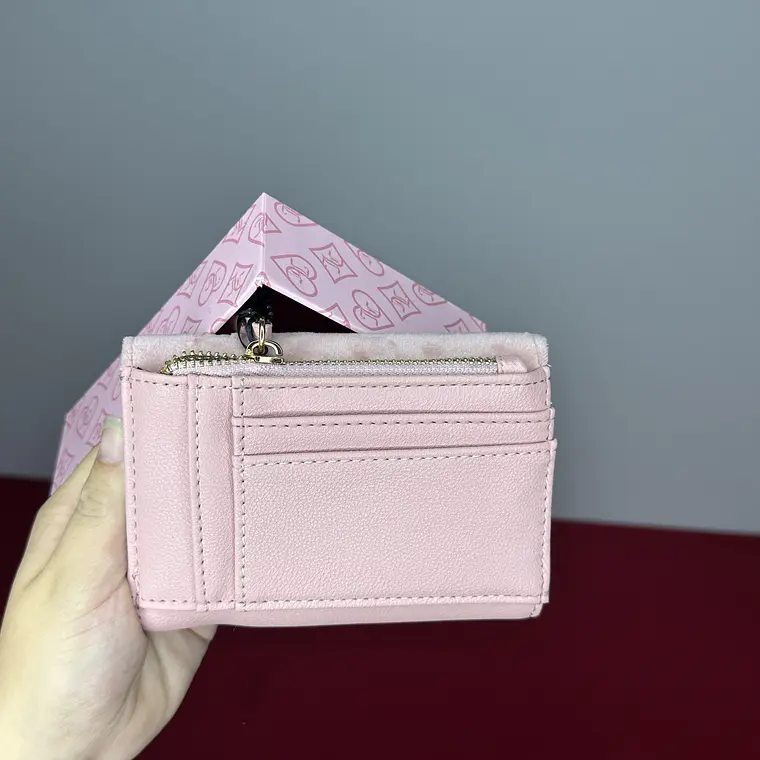 Billetera Juicy Couture Rosa Gamuza  3