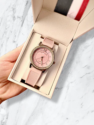 Reloj Polo Rosado 