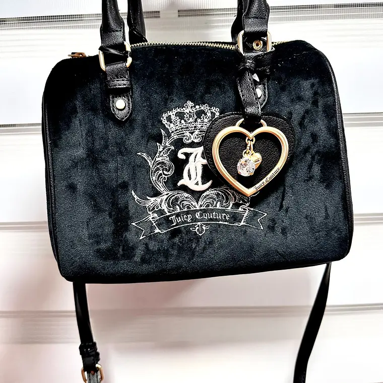 Mini tote Juicy Couture Negro  1
