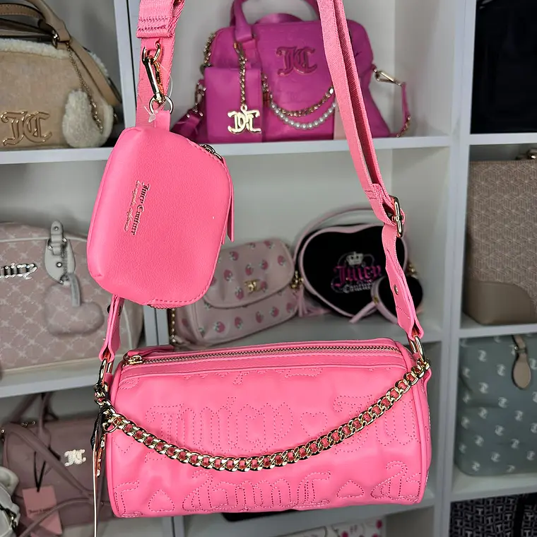 Crossbody Tubito Juicy Couture Rosa 1