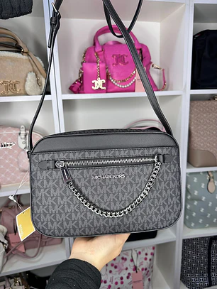 Crossbody Michael Kors Negro Cadena 