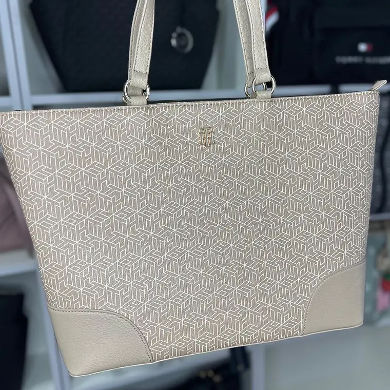 Tote Tommy Hilfiger Beige  1