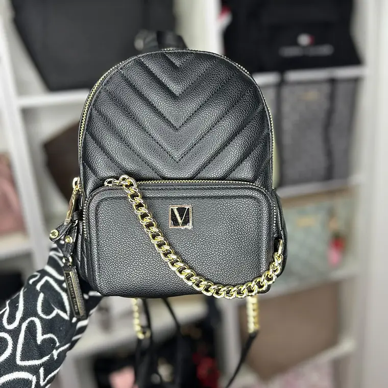 Mochila Victoria´s Secret Negra  1