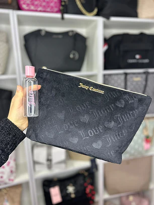 Cosmetiquero Juicy Couture Negro Grande 