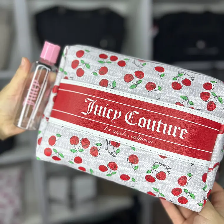 Cosmetiquero Juicy Couture Blanco Cereza  1