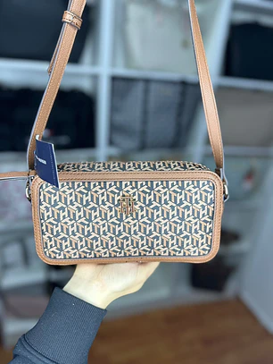 Crossbody Tommy Hilfiger Café 